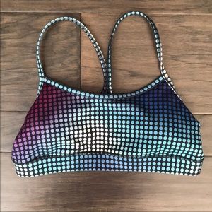 Lululemon Athletica Polkadot Sports Bra